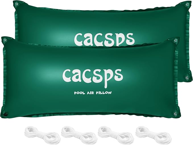 2 packs CACSPS pool pillow 4 * 8ft green, SKU240055