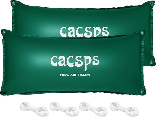 2 packs CACSPS pool pillow 4 * 8ft green, SKU240055