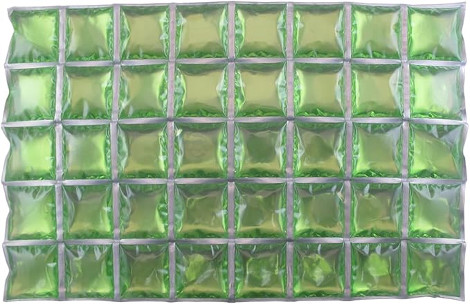 ICY-COOLS Reusable Ice Packs for Coolers - Flexible Ice Sheets, Flat and Long-Lasting for Camping or Lunch Boxes, 10x16 & 8x12, 1 or 3 Pack