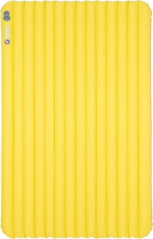 Big Agnes Divide - Lightweight, Compact, Air Chamber Sleeping Pad, Double Wide, Warm Olive