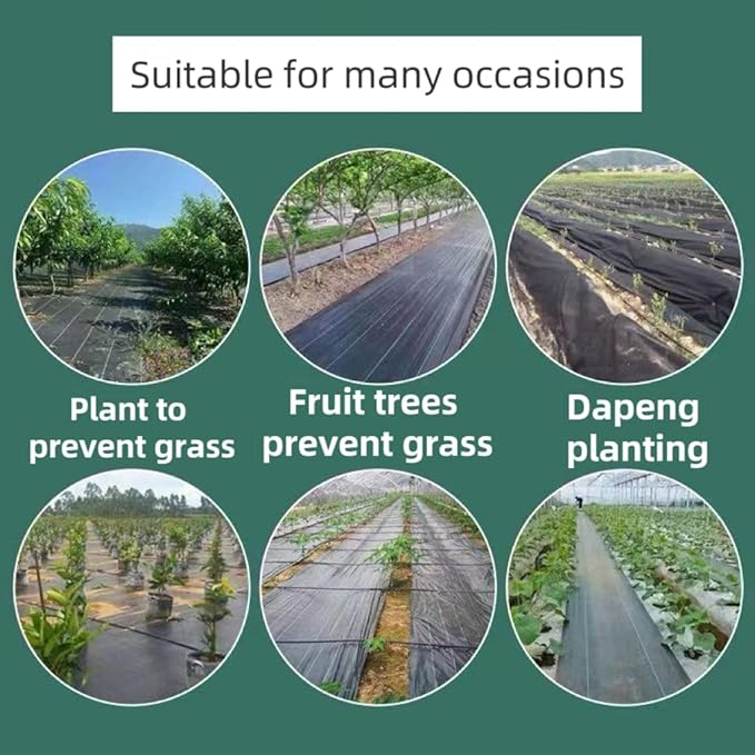 6 inch 25 Pack Black Galvanized Landscape Staples 11 Gauge Garden Stakes Pins Anti-Rust Ground Stakes U-Shaped Tent Stakes are Used for Weed Barrier, Irrigation Tubing, Yard Lawn, Landscape Fabric