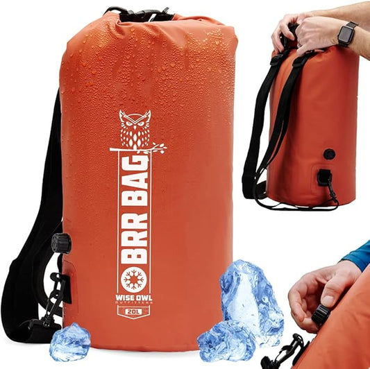 Wise Owl Outfitters Backpack Cooler – Insulated, Leakproof & Waterproof Soft Cooler Bag, up to 24-Can Capacity – Portable Ice Chest for Camping, Beach, Travel, Hiking, Kayak & Picnic
