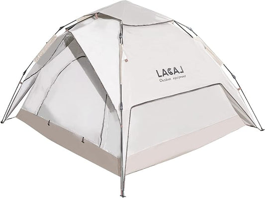 Lightweight Instant Tent for 2 Persons - Waterproof, Windproof, UV Protection - Portable for Outdoor Hunting, Hiking