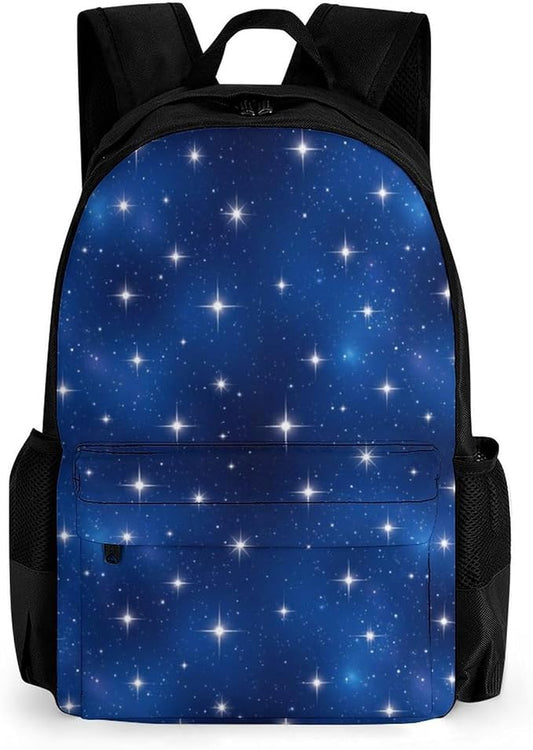 Shoulder BookBags Starry Sky Sports Outdoor Running, Camping Backpack Men Women