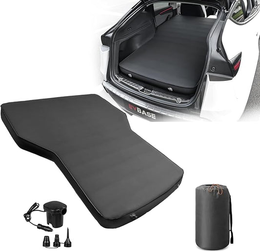 Air Mattress for Model Y and Juniper Rear Trunk Inflatable Bed for Model Y Juniper Inflatable Camping Mattress with OEM Style External Air Pump