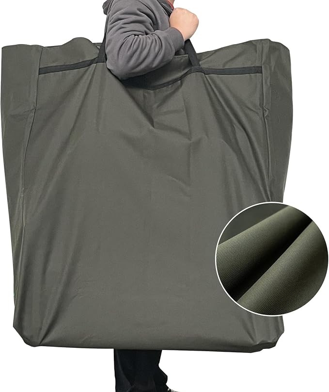 XXL Camping Cots for Adults 330Lbs with Carry Bag, Heavy Duty Folding Bed with Soft Padded Cushion, Portable Sleeping Cot for Hunting, 180° Adjustable Reclining Outdoor Lounger