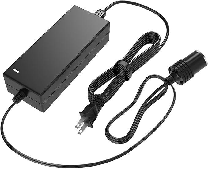Power Cord Compatible with Coleman,Stirling Electric Cooler,Replacement for Coleman 40 Quart PowerChill Thermoelectric Cooler Power Supply