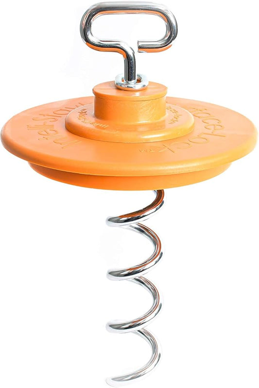 IntelliLeash Intelli-Stayk: Beast Dog Surface-Lock Tie-Out Stake for Large and Strong Dogs