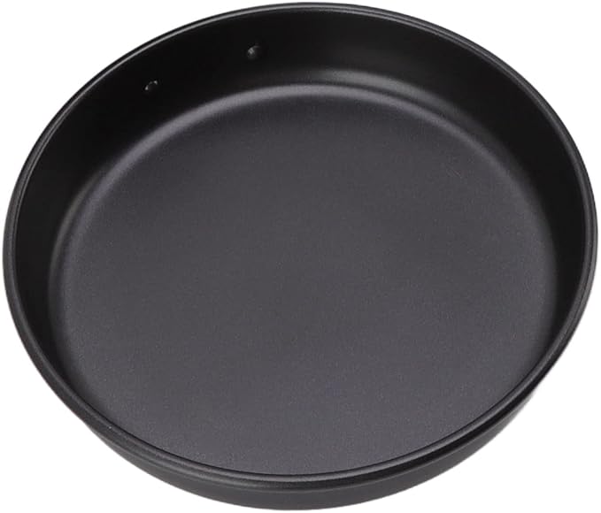 Camping Cooking Pot Pan Set, Prevent Stick Portable Aluminum Alloy Stackable Open Fire Outdoor Cookware Even Heat Conduction with Tote Bag for Hiking