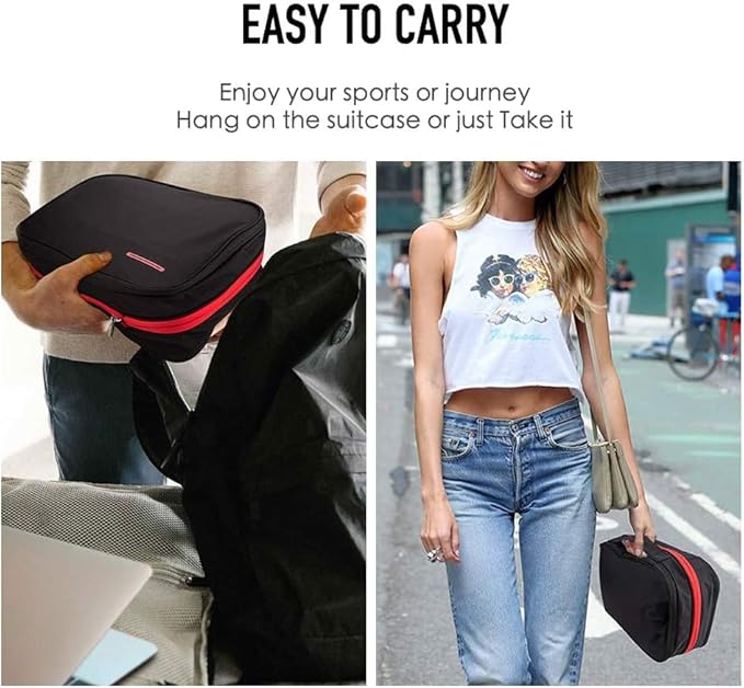 Bee Nesting Compression Packing Cube 2-Layer Travel Luggage Organizer with Wet Dry Separation Expandable Space Saver Bag for Suitcase and Backpack