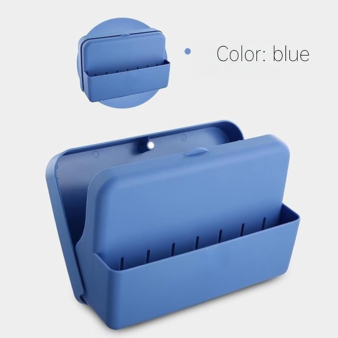 Cooler Accessories for Coleman YETI Coolers, Magnetic Storage Box,8.4 x 2.9 x 5.7 inch Organizer for Sunglasses, Scissors,Small Gadgets, Blue