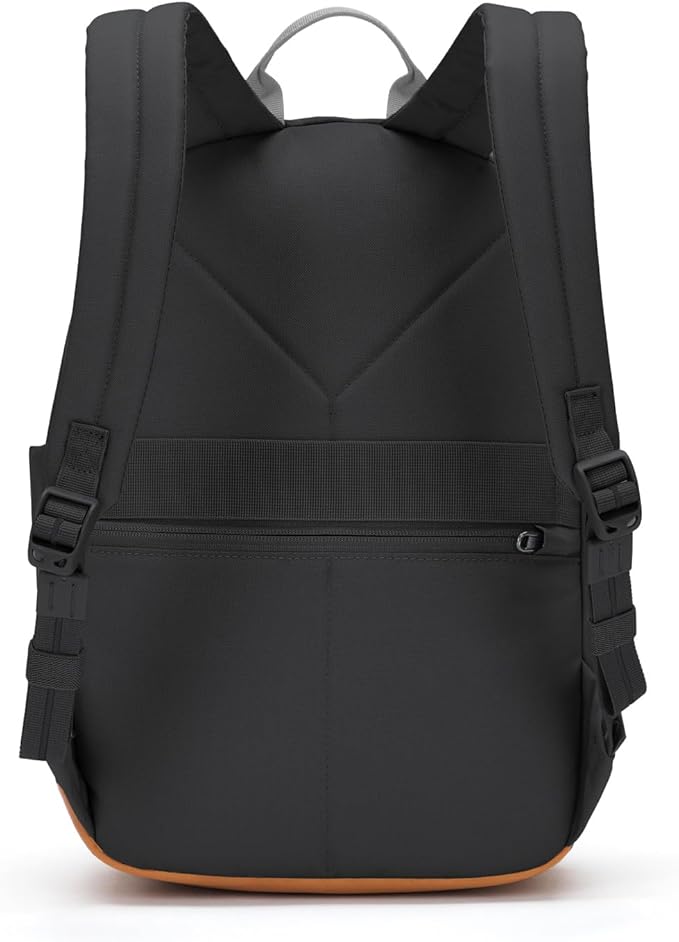 Pacsafe GO 15L Anti Theft Backpack, Jet Black