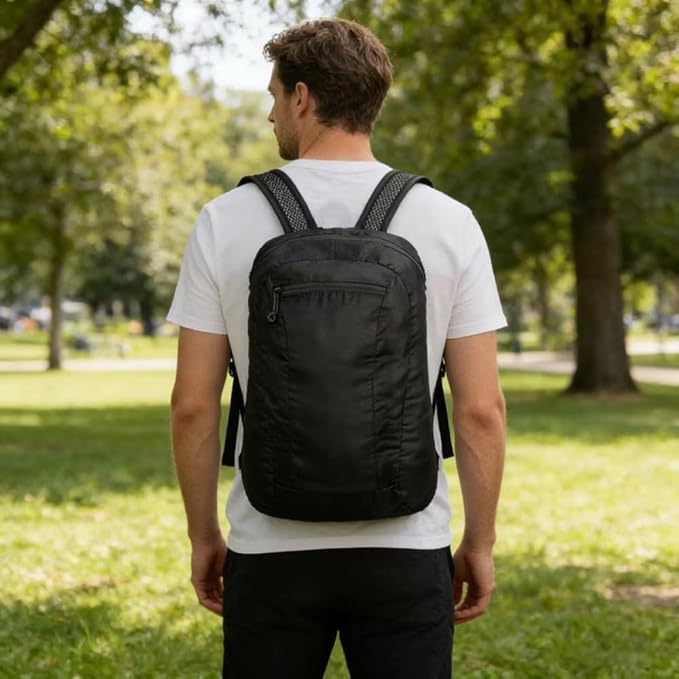Foldable Backpack, Camping Small Backpack, Hiking Daypack, 20L Lightweight Waterproof Travel Packable Rucksack for Men and Women (23L)