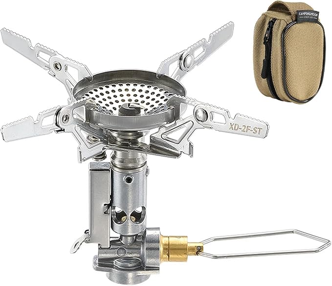 CAMPINGMOON Stove Compact Foldable