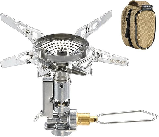 CAMPINGMOON Stove Compact Foldable