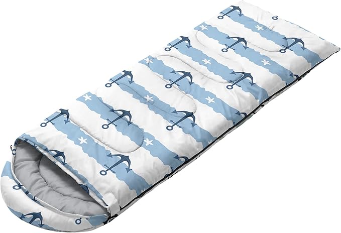 Kids Sleeping Bag for Boys and Girls,Monster Alien Print-Lightweight Warm Portable Outdoor Indoor-Waterproof Cold Weather Resistant Sleeping Bag for Camping Hiking