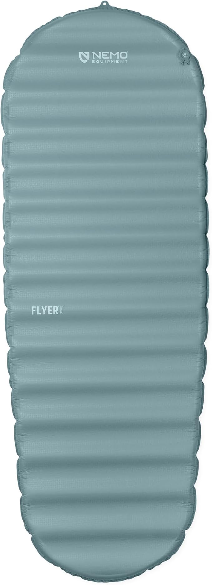 Nemo Equipment Flyer Self-Inflating Bluesign Sleeping Pad - Aquifer/Algiers - Regular Wide Mummy (72"x25")