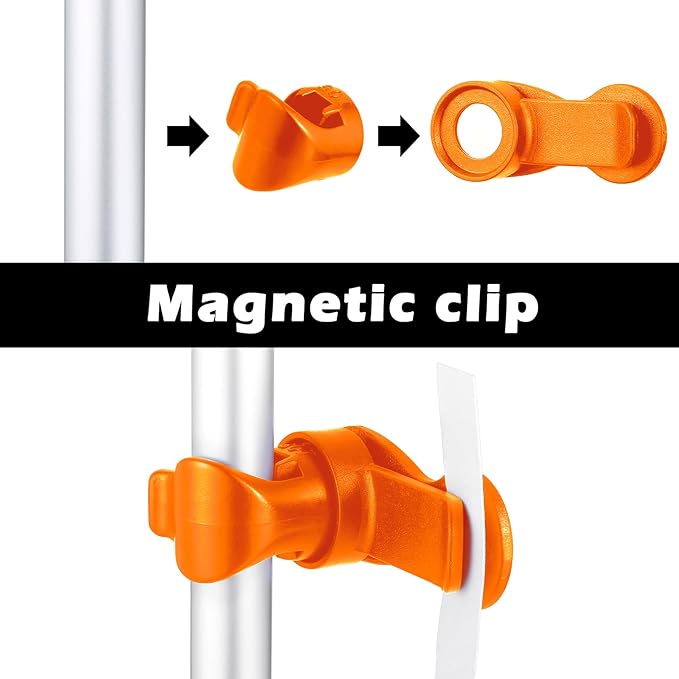 Moxweyeni 3 Pcs Bladder Clip Water Tube Hydration Hose Magnetic Clip Military Backpack Tactical Backpack Accessories Source Hydration Pack Water Bladder Holding Drinking Valve Tube in Place