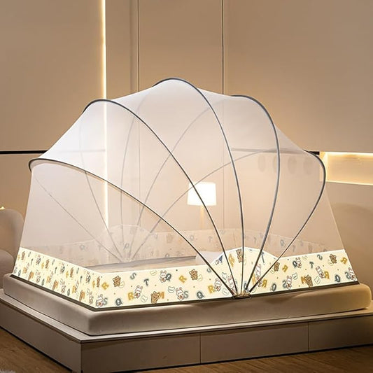 Foldable Mosquito Net, Summer Portable Household Blackout Bed Canopy, Installation-Free Pop-Up Bed Net Tent, Suitable for Indoor Or Outdoor(E,63x76.8x49.2in)