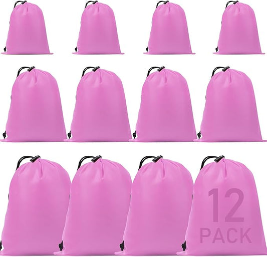 iMucci Upgrade Waterproof Drawstring Bag Sack Nylon Bag Ditty Bag for Gym Traveling, Hiking, Yoga, Shopping