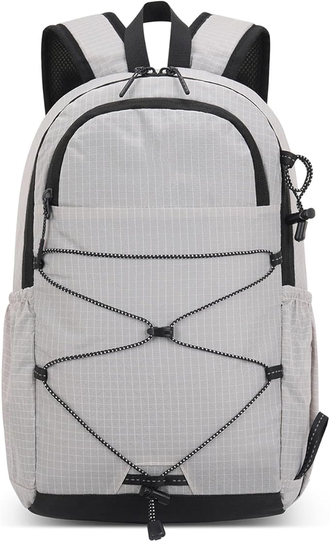 Travel Backpack, Lightweight Hiking Daypack with Anti Theft Zippers and Safety Whistle for Outdoor Commute Weekend Getaway (20L and Below)
