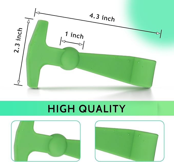 Cooler Latches Replacement for Yeti, RTIC, Lid Latch Parts(2 Pack) Compatible with Yeti Coolers T-Latches Made of Premium Hard Durable Rubber