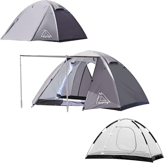Camping Tent, Easy Setup, 1-2-8-10 Person Waterproof and Portable Tent for Camping Hiking Outdoor