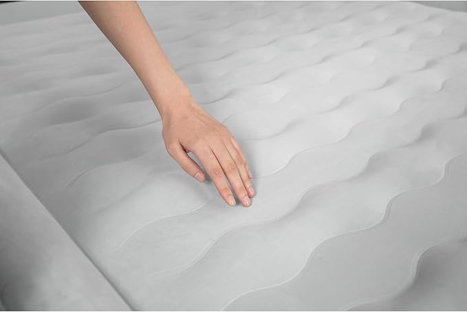 Sealy Queen Airbed with Built-in AC Pump - Durable 22" Tritech Material for Comfortable Sleep