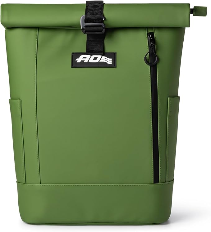 AO Coolers Nomad Backpack Cooler, Water Resistant, Roll-Top and Insulated