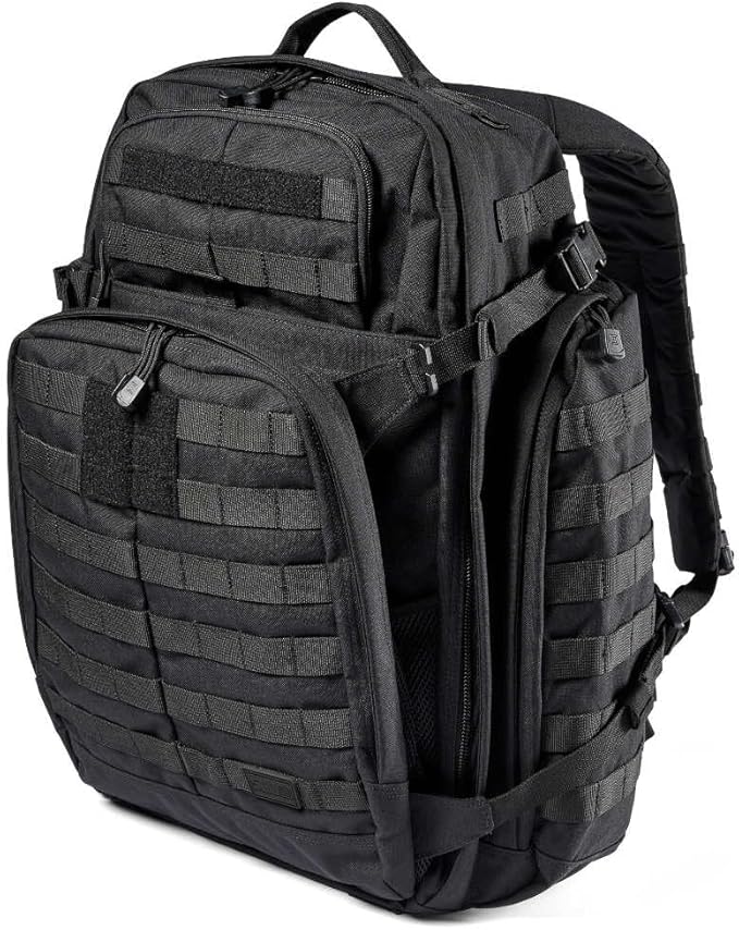 5.11 Tactical Backpack, RUSH 72 2.0 Military Survival Molle Back Pack with Laptop Compartment, Large, 55L, Style 56565ABR