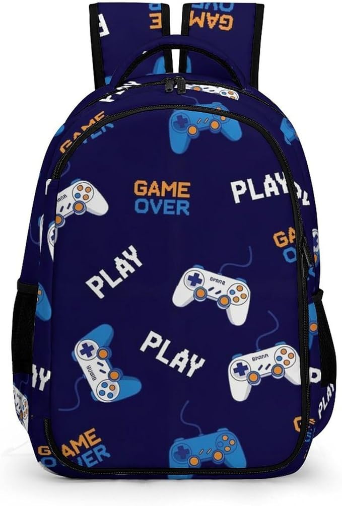 Large Capacity Travel Backpack Play Video Game Weapon Games, Carry On Anti Theft Laptop Backpack with Multi Compartments for Business Weekender Hiking