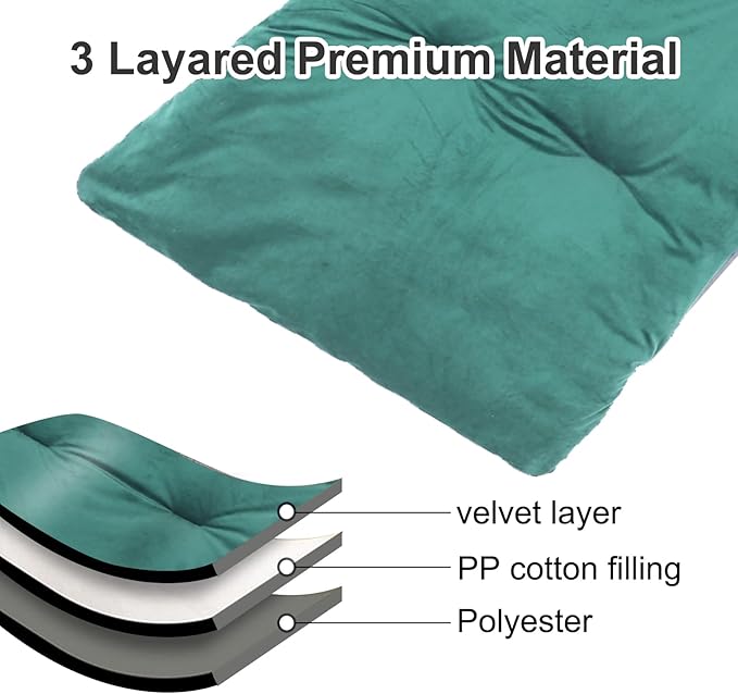 Folding Camping Cot Pad - Portable & Comfortable Outdoor Sleeping Mat with Elastic Strap, Lightweight Waterproof Bottom Mattress Pad