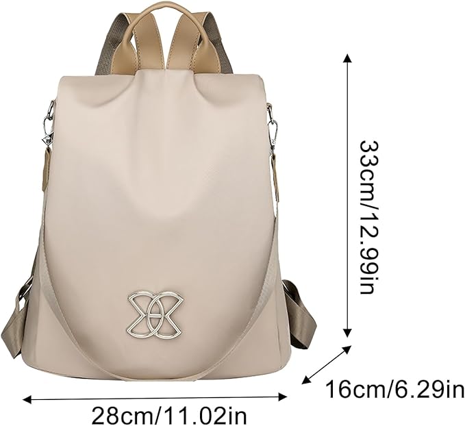 Anti Theft Backpack | Large Capacity Backpack | Stylish Crossboody Bag | Waterproof Portable Travel Bag | Lightweight Backpacks Bishe Bags For Business And Leisure Occasions