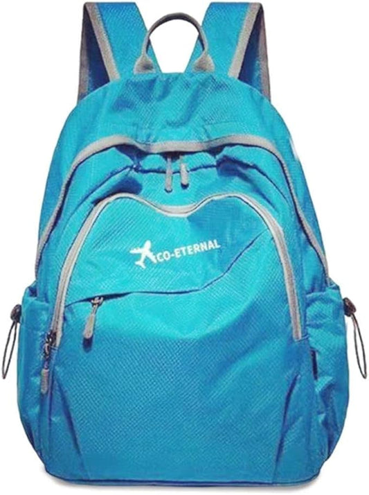 Geboldil Men's and women's leisure waterproof travel backpack. 25L. blue