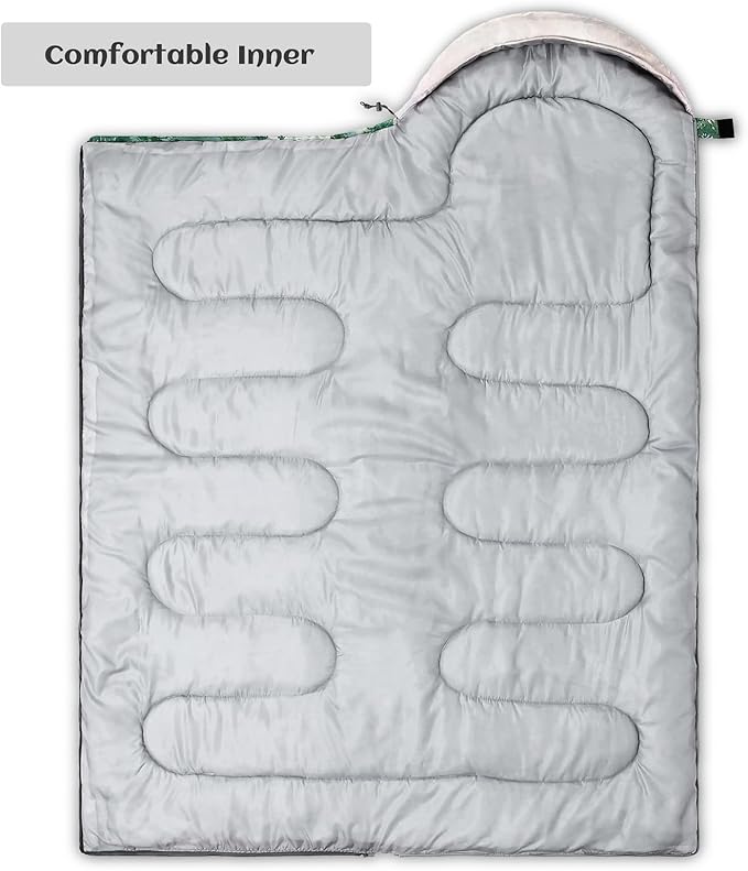 Sleeping Bags for Adults Youth Kids,3D Printing Camping Sleeping Bag for Girls Boys Lightweight Waterproof Cold/Warm Weather Sleeping Bag for 3 Seasons