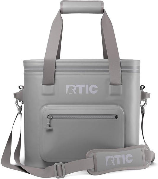 RTIC 30 Can Ultra-Tough Soft Cooler Pro, Insulated, Waterproof, Leak Proof, Portable Floating Bag for Beverage, Drink, Lunch, Outdoor, Beach, Car,Camping, Picnic, Fishing, Boat