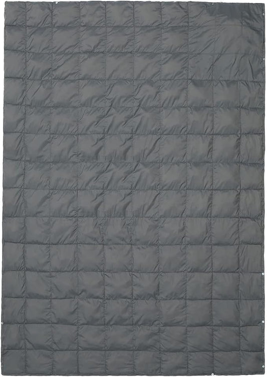 ROCK CLOUD Packable Camping Blanket Ultralight Outdoor Blankets Stadium for Hiking Camp Travel Outside Sports, Size L, 79 x 57 inch