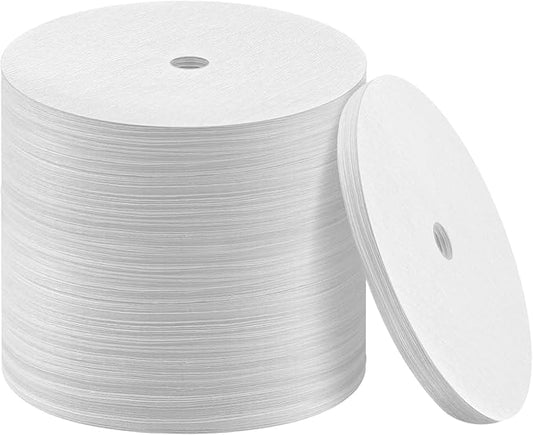 300 Count Percolator Coffee Filters, 3.74 Inch Natural Unbleached Disposable Coffee Filter Disc Coffee Filters for Percolators Coffee Pot