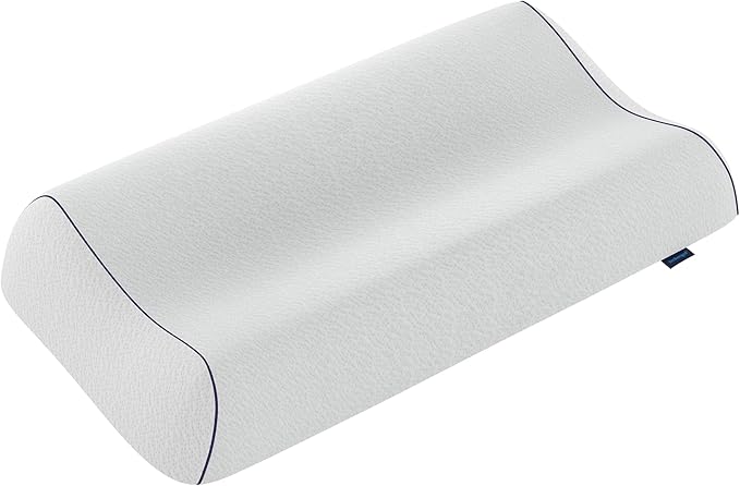 Technogel Anatomic Cooling Gel Pillow – Dual-Height Cervical Spine Support, Memory Foam Base, Washable Cover, Side & Back Sleepers King Size