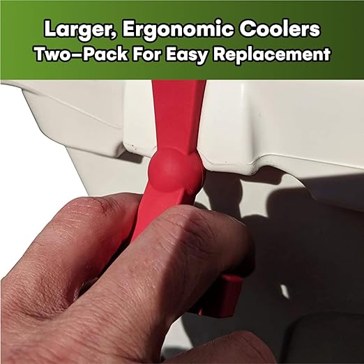 Beast Cooler Accessories 2 Pack Replacement Lid Latches Compatible with Yeti and RTIC Coolers - Ergonomic, Heavy-Duty Design Enhances Durability, Grip, and Style for All Yeti and RTIC Cooler Models