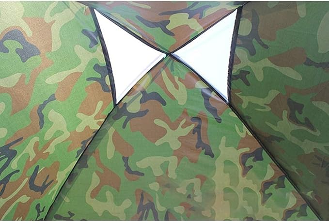 GeRRiT Products 2-3 Person Backpack Camping Tent, 4 Seasons Family Tent, Beach Tent for Outdoor Hiking Fishing Fishing Picnic 200X100X100cm
