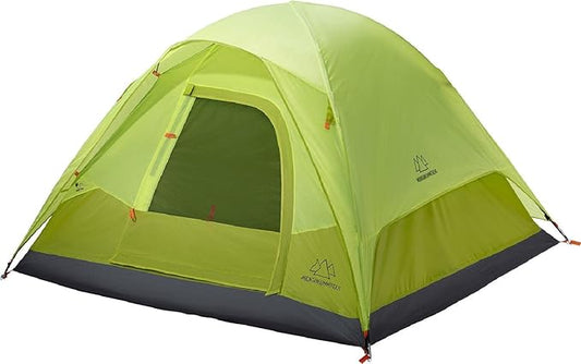 Mountain Summit Gear Campside Dome Tent, 3/4/6-Person Camping Tent, Camping Gear for The Outdoors, Backpacking Tents for Camping (by Caddis Sports Inc.)