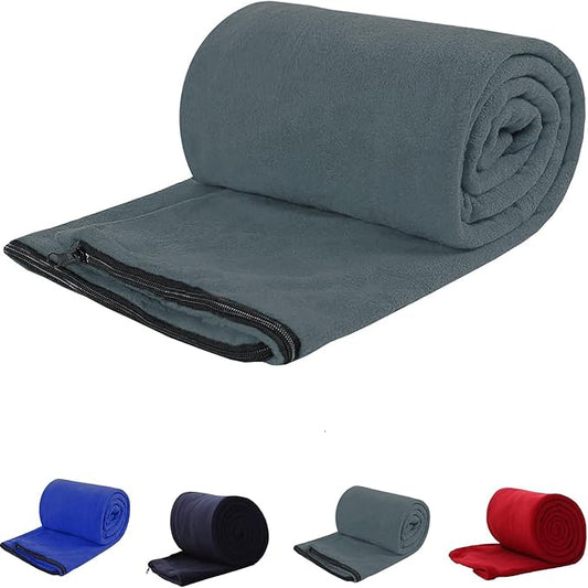 Fleece Sleeping Bag Liner, Sleeping Sack Adult Travel, Sleeping Bag Sheets, Lightweight Travel Camping Sheet, 71 in x 32 in, Unisex Adult