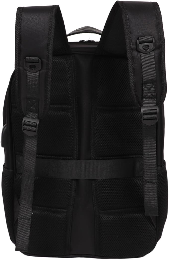 Zunate Solar Backpack, 14W Solar Power Backpack with USB Charging Port, PVC Coated Fabric, for Travel