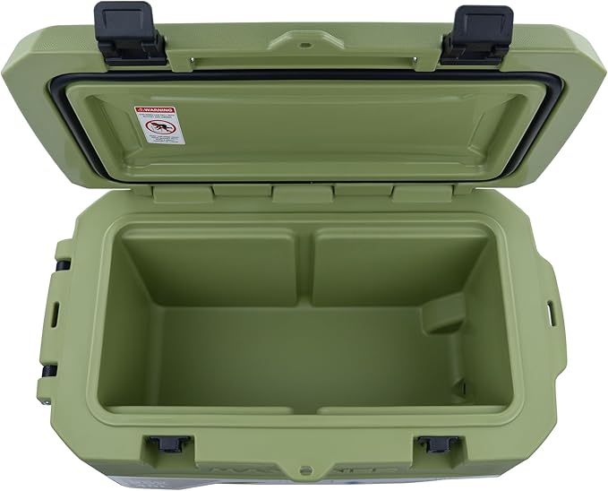 Max Cooler Box (40L) Outdoor Activities, Such as Camping, Fishing, Hiking, and picnics. Box Keeps Cold to 180 Hours (7.5 Day)