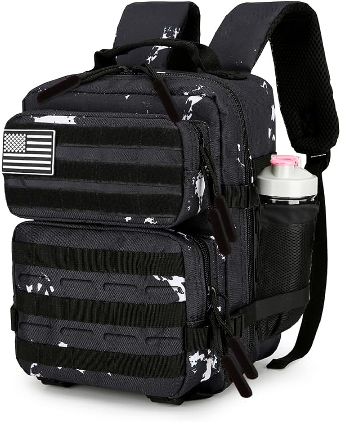 9L Mini Tactical Backpack for Men and Women Tactical Backpack Small for Hiking Small Tactical Bag Fitness Pack
