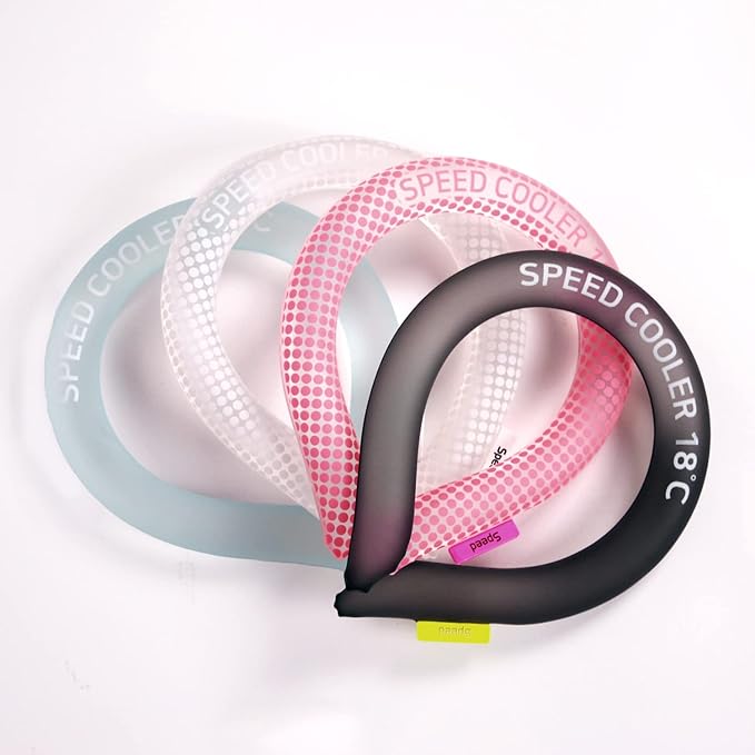 SpeedUSA Insta Speed Neck Coolers (2-Pack) (PinkDot & SkyBlue)