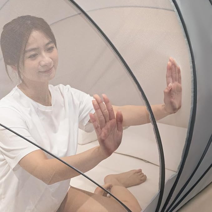 Foldable Mosquito Net, Summer Portable Household Blackout Bed Canopy, Installation-Free Pop-Up Bed Net Tent, Suitable for Indoor Or Outdoor(B,63x76.8x49.2in)
