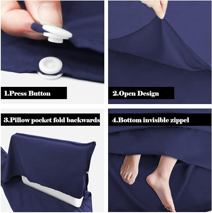 Sleeping Bag Liner,Travel Sheet & Adult Sleep Sack, Camping Sheets Travel Sleep Sack for Backpacking,Hotels & Hostels -Lightweight Single &Double Travel Sheet Camping Sheets