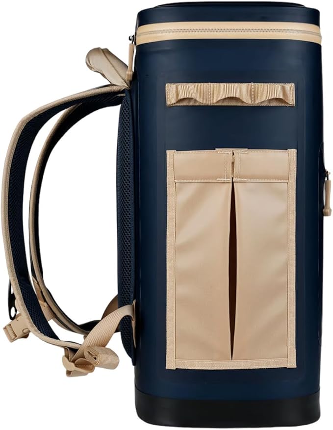 Yukon Outfitters Hatchie Backpack Cooler, 54-Liter Durable Insulated Cargo-Ready Outdoor Hiking Watersports Meals & Beverages Daypack Cooler w/Airtight Zippers, Padded Straps & Carry Handle
